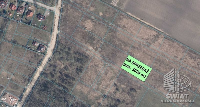 Działka na sprzedaż, Goleniów Żółwia Błoć, 3024 m² — MNI21960, zdjęcie 2