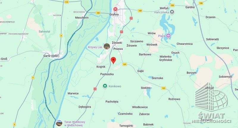 Działka na sprzedaż, Gryfino Nowe Czarnowo, 3440 m² — 39/13324/OGS, zdjęcie 4