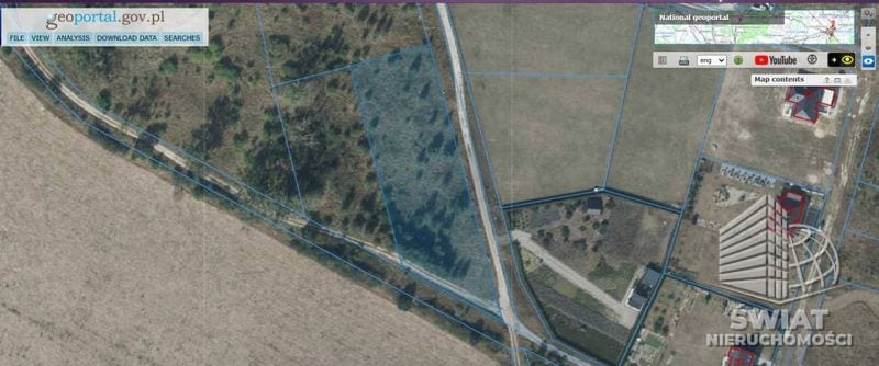 Działka na sprzedaż, Gryfino Radziszewo, 3982 m² — 3/13521/OGS, zdjęcie 2