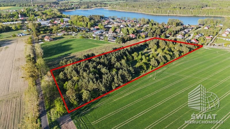 Działka na sprzedaż, Gryfino Steklno, 3005 m² — 35/13324/OGS, zdjęcie 2