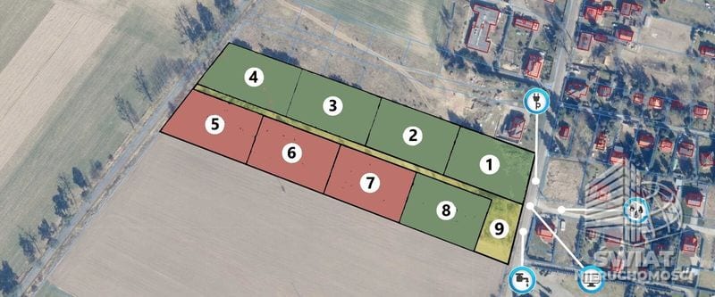 Działka na sprzedaż, Gryfino Steklno, 3005 m² — 35/13324/OGS, zdjęcie 3