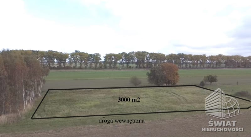 Działka na sprzedaż, Kamień Pomorski Chrząstowo, 3000 m² — DZI20121, zdjęcie 2