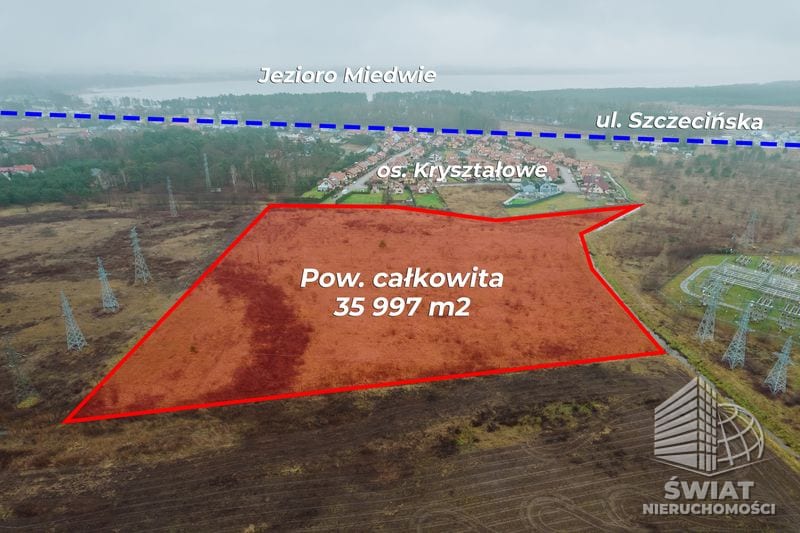Działka na sprzedaż, Kobylanka Morzyczyn, 35997 m² — SWN32028, zdjęcie 1