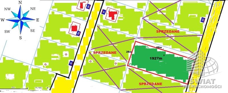 Działka na sprzedaż, Kobylanka Niedźwiedź, 1927 m² — MOJ21902, zdjęcie 1