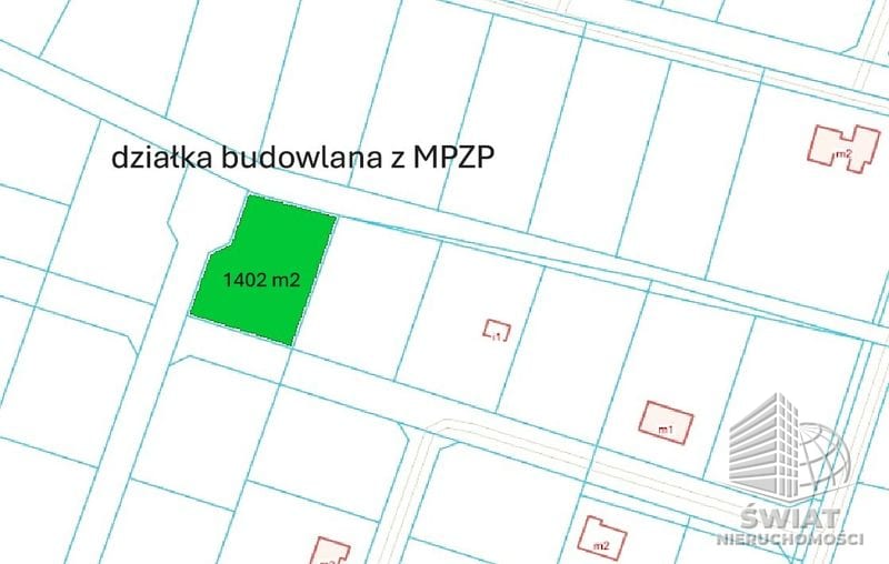Działka na sprzedaż, Kobylanka Niedźwiedź, 1402 m² — WNF00299, zdjęcie 4