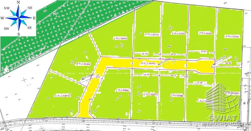 Działka na sprzedaż, Kołbaskowo Siadło Górne, 1332 m² — MOJ22109, zdjęcie 1