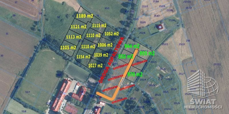 Działka na sprzedaż, Maszewo Dębice, 1027 m² — MNI22149, zdjęcie 1