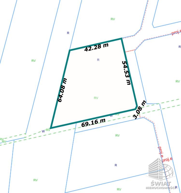 Działka na sprzedaż, Nowe Warpno Brzózki, 3115 m² — MAP22708, zdjęcie 2