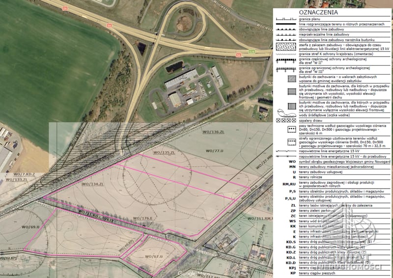 Działka na sprzedaż, Nowogard Wojcieszyn, 16700 m² — BON49446, zdjęcie 4