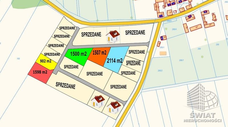 Działka na sprzedaż, Osina Kościuszki, 1507 m² — MNI21802, zdjęcie 2