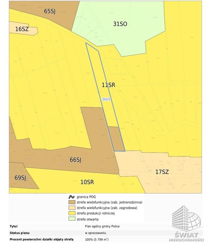 Działka na sprzedaż, Police Drogoradz, 5000 m² — BUS20365, zdjęcie 2