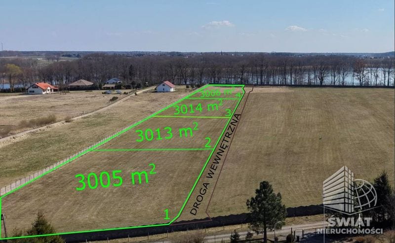 Działka na sprzedaż, Przybiernów Zabierzewo, 3005 m² — MNI22198, zdjęcie 1