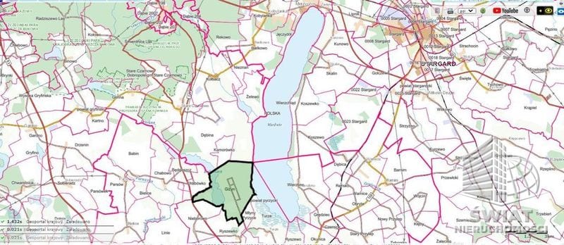 Działka na sprzedaż, Pyrzyce Giżyn, 3670 m² — INW30546, zdjęcie 4