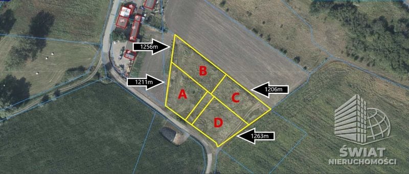 Działka na sprzedaż, Pyrzyce Rzepnowo, 1206 m² — 21/13324/OGS, zdjęcie 2