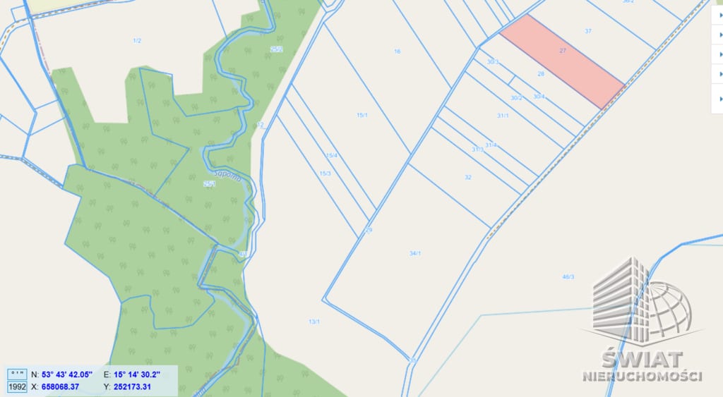 Działka na sprzedaż, Resko Siwkowice, 280000 m² — INW35192, zdjęcie 1