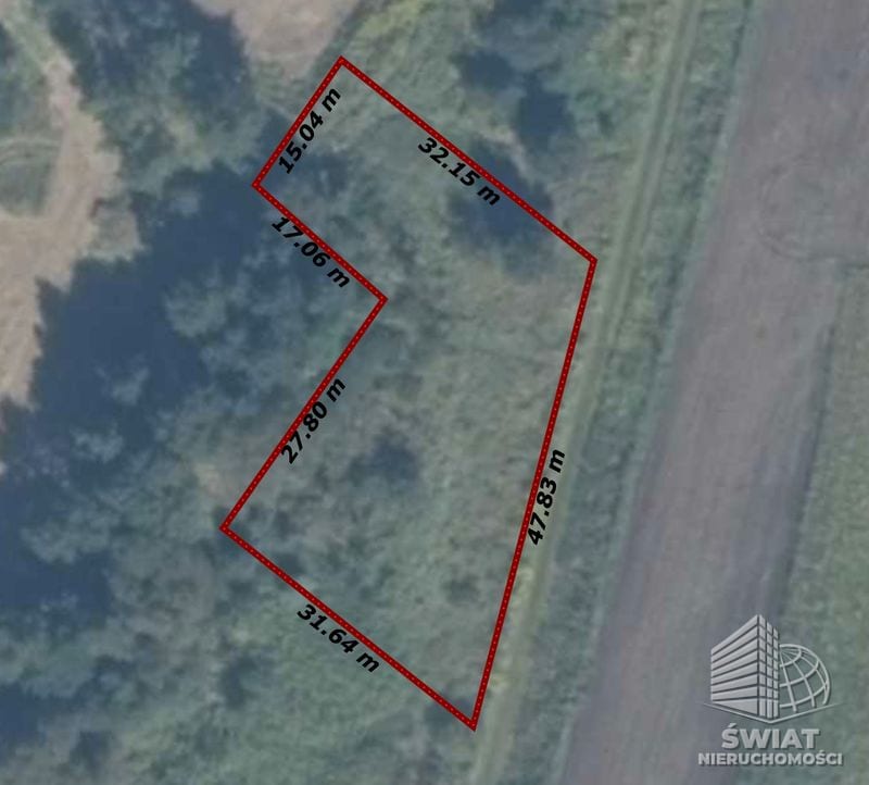 Działka na sprzedaż, Rzepin Lubiechnia Wielka, 1286 m² — MAP23115, zdjęcie 4