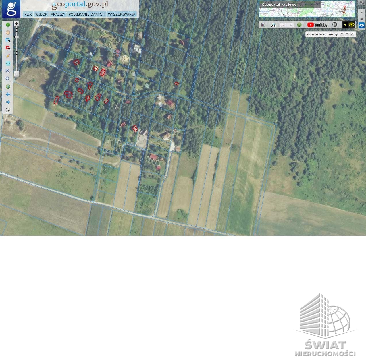 Działka na sprzedaż, Sobków Bizoręda, 2369 m² — SCN22569, zdjęcie 1