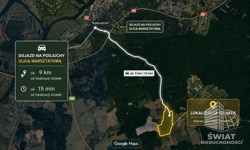 Działka na sprzedaż, Stare Czarnowo Binowo, 1492 m² — 95/10212/OGS, zdjęcie 6