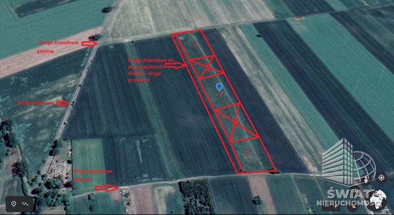 Działka na sprzedaż, Stargard Poczernin, 3395 m² — PTR25573, zdjęcie 1