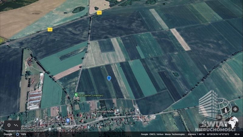 Działka na sprzedaż, Stargard Poczernin, 3395 m² — PTR25573, zdjęcie 3