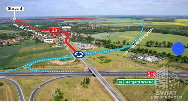 Działka na sprzedaż, Stargard Święte, 3258 m² — 55/11683/OGS, zdjęcie 4