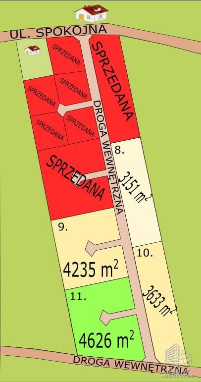 Działka na sprzedaż, Stepnica Żarnowo, 4626 m² — MNI22091, zdjęcie 4