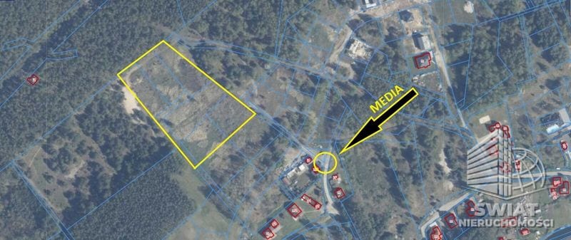 Działka na sprzedaż, Świnoujście Przytór, 2102 m² — 37/13324/OGS, zdjęcie 2