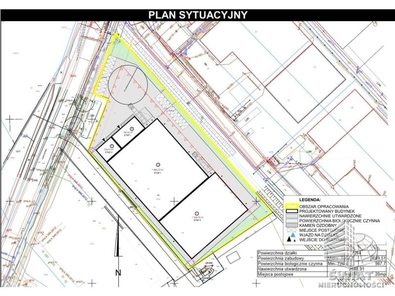 Działka na sprzedaż, Szczecin Dąbie, 7246 m² — DIV20634, zdjęcie 2