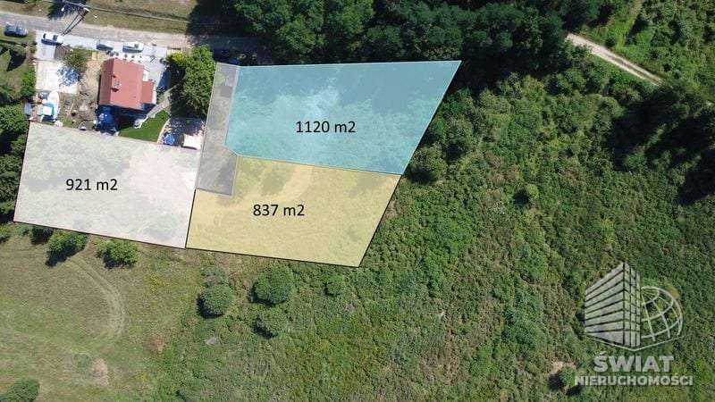 Działka na sprzedaż, Szczecin Jezierzyce, 837 m² — NEW20185, zdjęcie 1