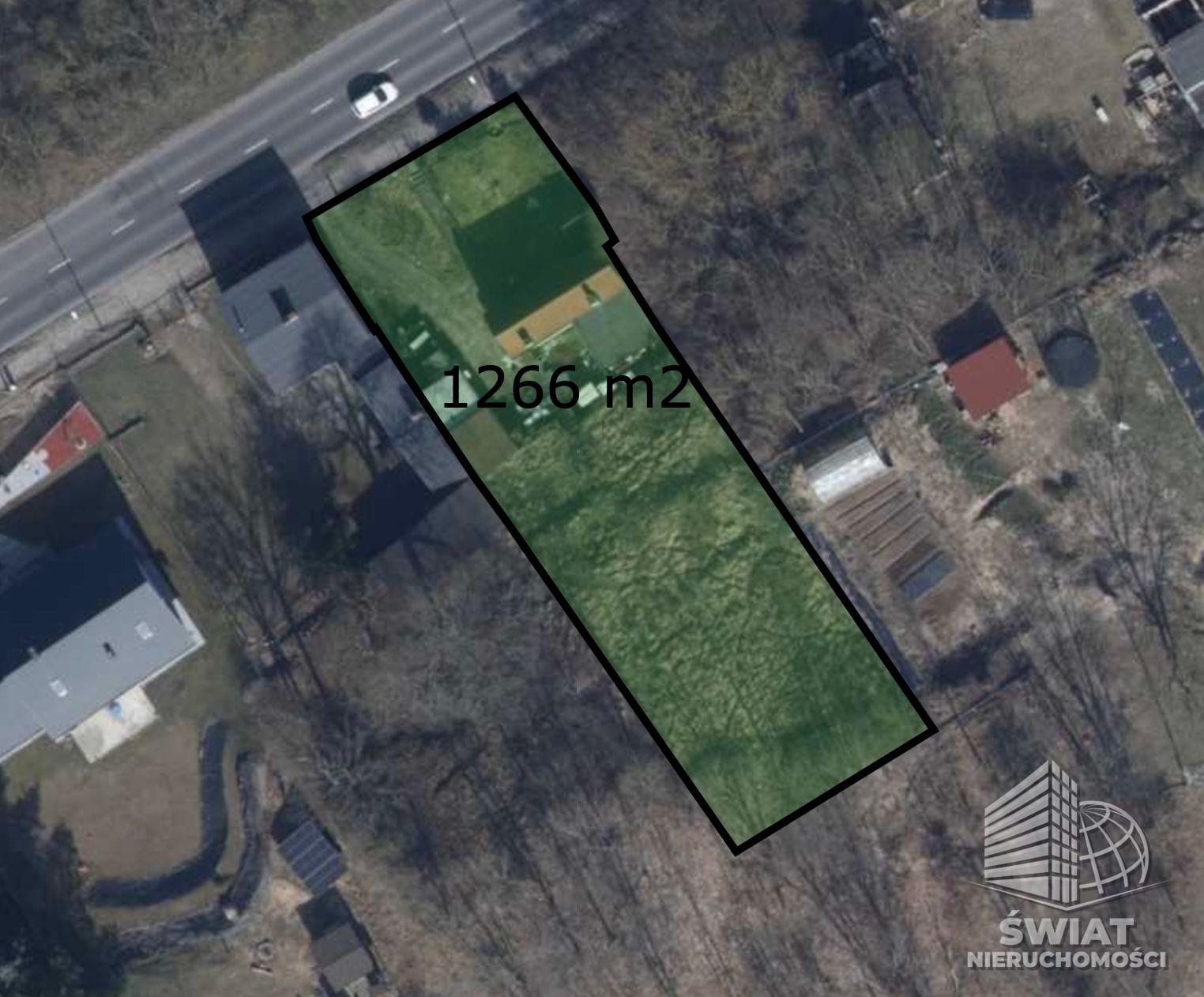 Działka na sprzedaż, Szczecin Klucz, 1266 m² — MAP22691, zdjęcie 1