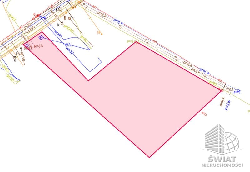 Działka na sprzedaż, Szczecin Klucz, 1200 m² — MAP22699, zdjęcie 3