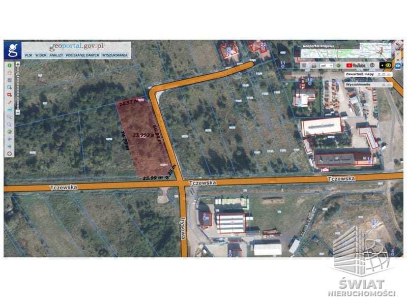 Działka na sprzedaż, Szczecin Osiedle Załom, 2389 m² — DIV20622, zdjęcie 5