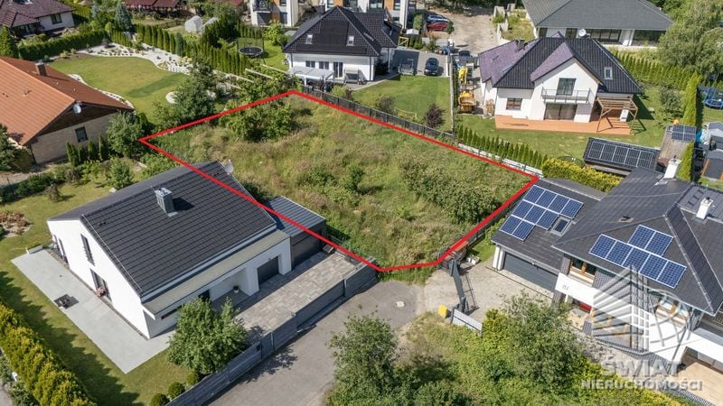 Działka na sprzedaż, Szczecin Osów, 797 m² — BON49793, zdjęcie 1