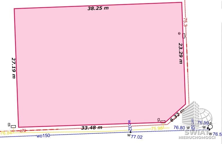 Działka na sprzedaż, Szczecin Skolwin, 1038 m² — MAP22553, zdjęcie 7