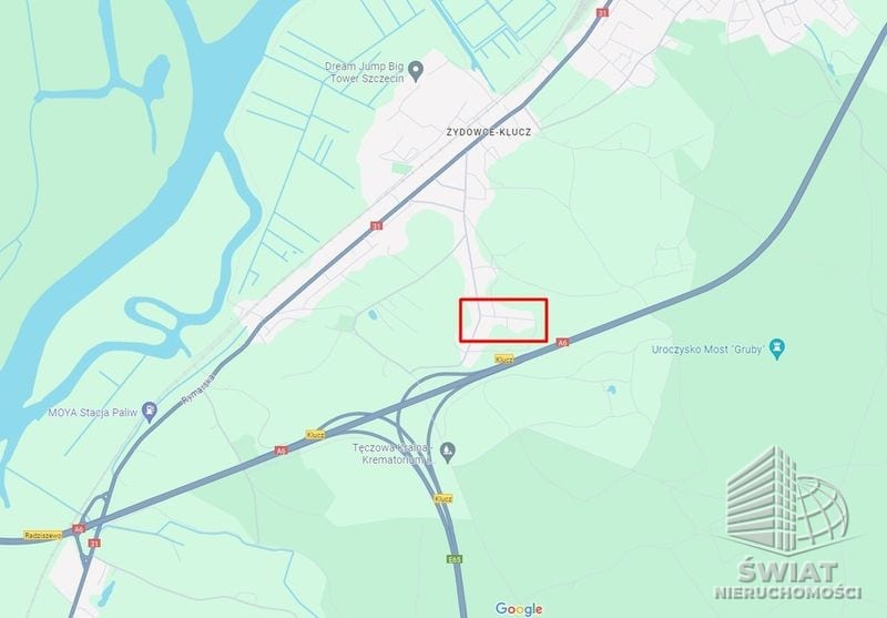 Działka na sprzedaż, Szczecin Żydowce, 21150 m² — INW31105, zdjęcie 1