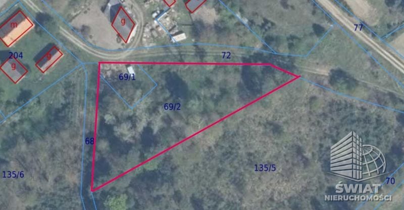 Działka na sprzedaż, Widuchowa Polesiny, 2980 m² — EXT24960, zdjęcie 1