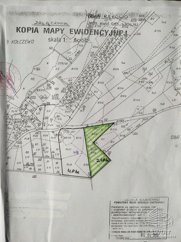 Działka na sprzedaż, Wolin Rekowo, 24752 m² — INW29235, zdjęcie 5