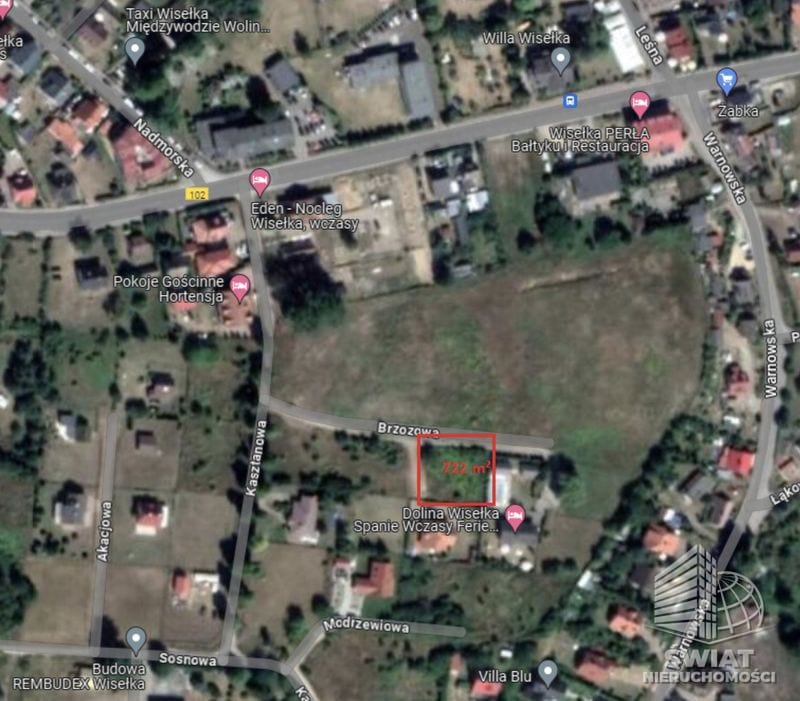 Działka na sprzedaż, Wolin Wisełka, 722 m² — SWN31774, zdjęcie 1
