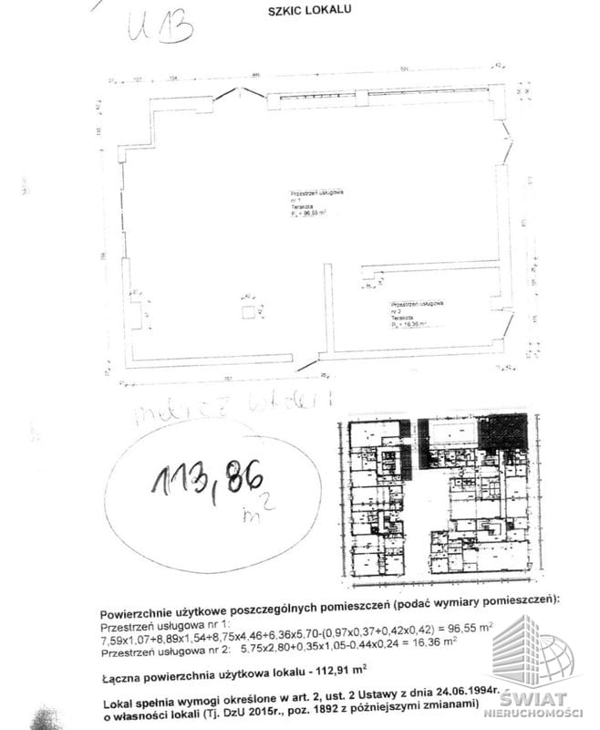 Lokal na sprzedaż, Szczecin Gumieńce, 114 m² — SWN32341, zdjęcie 8