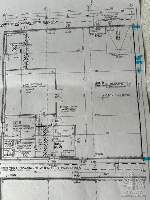 Lokal na wynajem, Kołbaskowo Kurów, 411 m² — FKT25126, zdjęcie 1