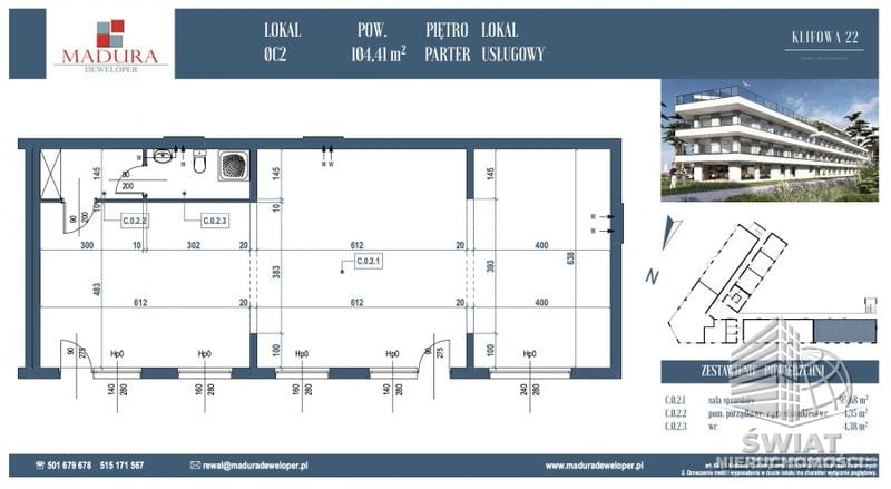 Lokal na wynajem, Rewal, 100 m² — MDR20534, zdjęcie 6