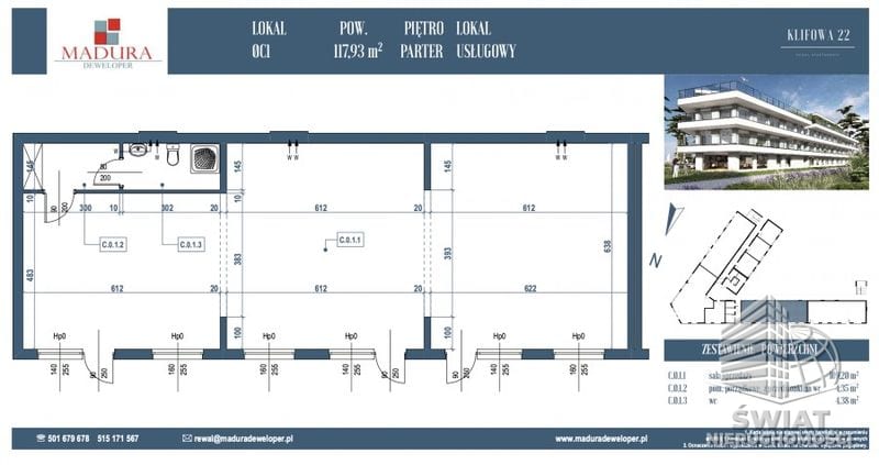 Lokal na wynajem, Rewal, 100 m² — MDR20534, zdjęcie 8
