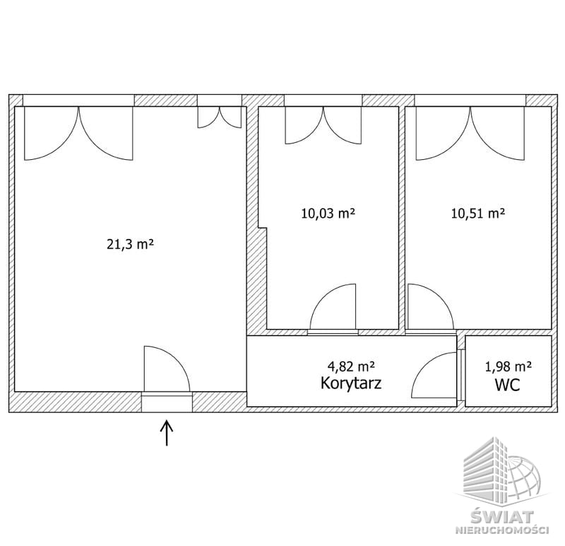 Lokal na wynajem, Szczecin Centrum, 51 m² — ASP21678, zdjęcie 7
