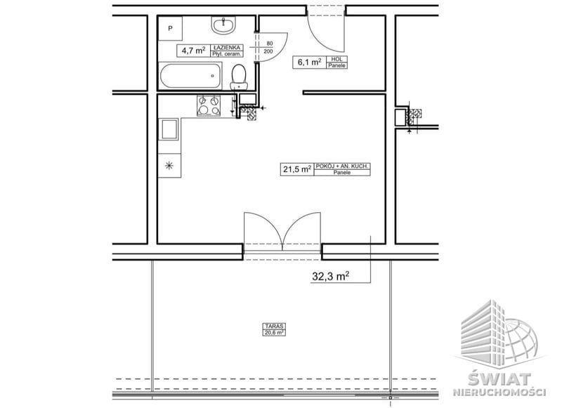 Mieszkanie na sprzedaż, Goleniów, 1 pokój, 32 m² — ROY04287, zdjęcie 5