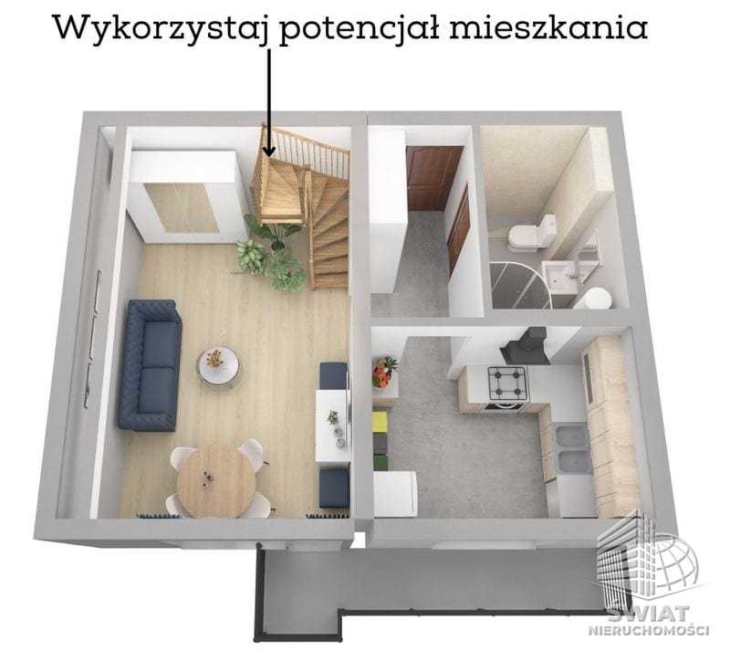 Mieszkanie na sprzedaż, Lubiszyn, 1 pokój, 40 m² — 475/11683/OMS, zdjęcie 7