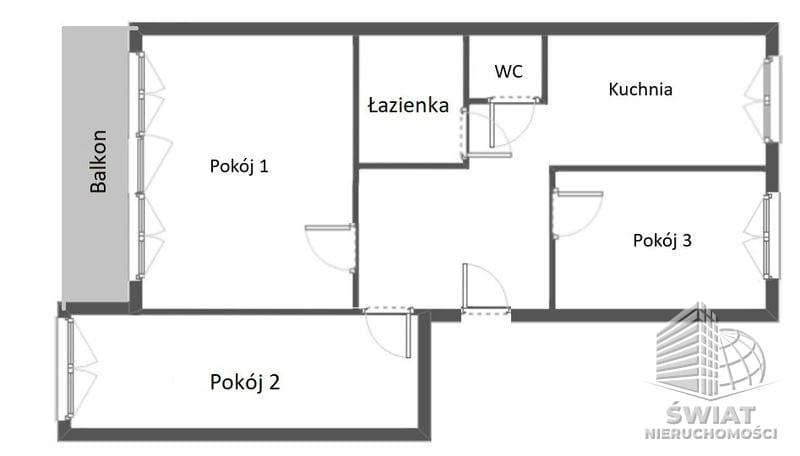 Mieszkanie na sprzedaż, Police, 3 pokoje, 53 m² — IDN34231, zdjęcie 8
