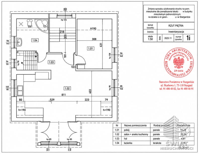 Mieszkanie na sprzedaż, Stargard, 3 pokoje, 101 m² — 599/11683/OMS, zdjęcie 5