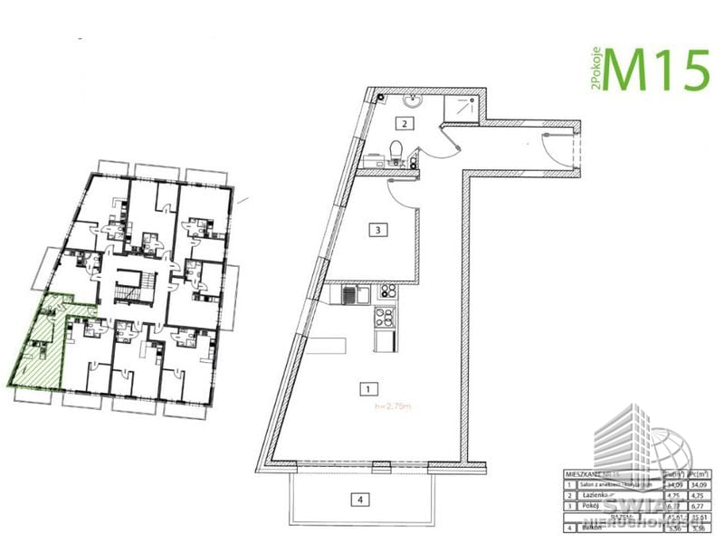 Mieszkanie na sprzedaż, Świnoujście, 2 pokoje, 45 m² — BON49175, zdjęcie 7