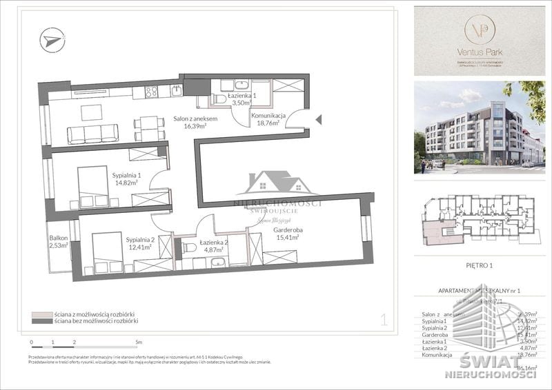 Mieszkanie na sprzedaż, Świnoujście, 3 pokoje, 86 m² — BSB20051, zdjęcie 2