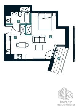 Mieszkanie na sprzedaż, Świnoujście, 1 pokój, 34 m² — MAP23052, zdjęcie 1
